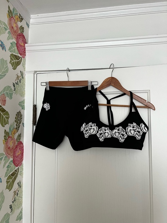 Darc Sport Pants - Darc Sport Wolves Bike Shorts and bra